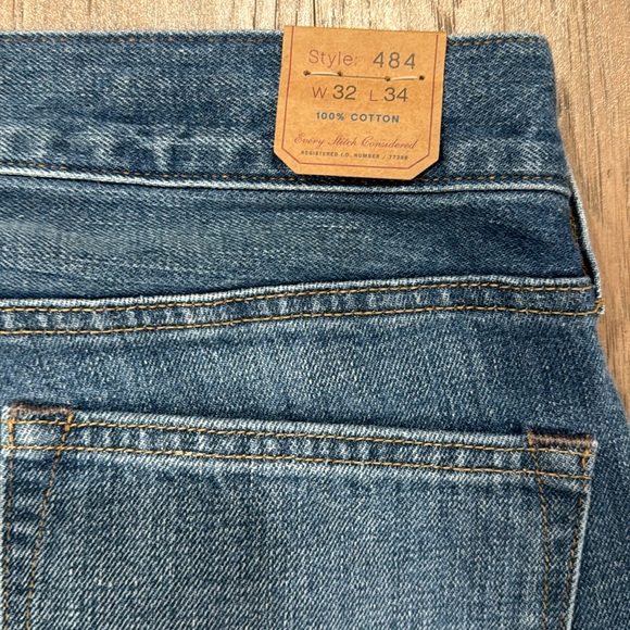 NWT Men’s J. Crew 32x34 Style 484 Jeans - Picture 6 of 6